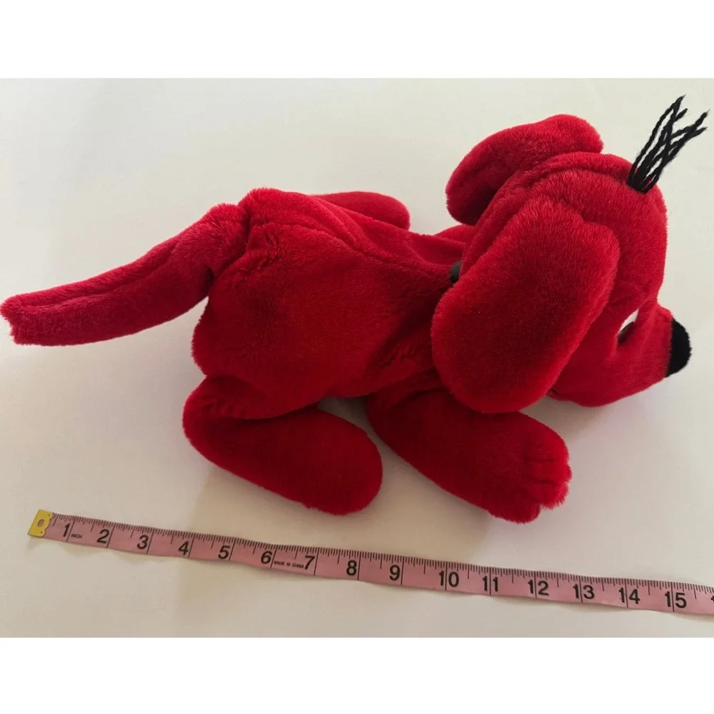 Vintage 1991 Clifford the Big Red Dog Dakin Plush Hand Puppet Red 14 Inch Toy